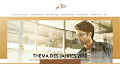 Desktop Screenshot of office-gold-club.de